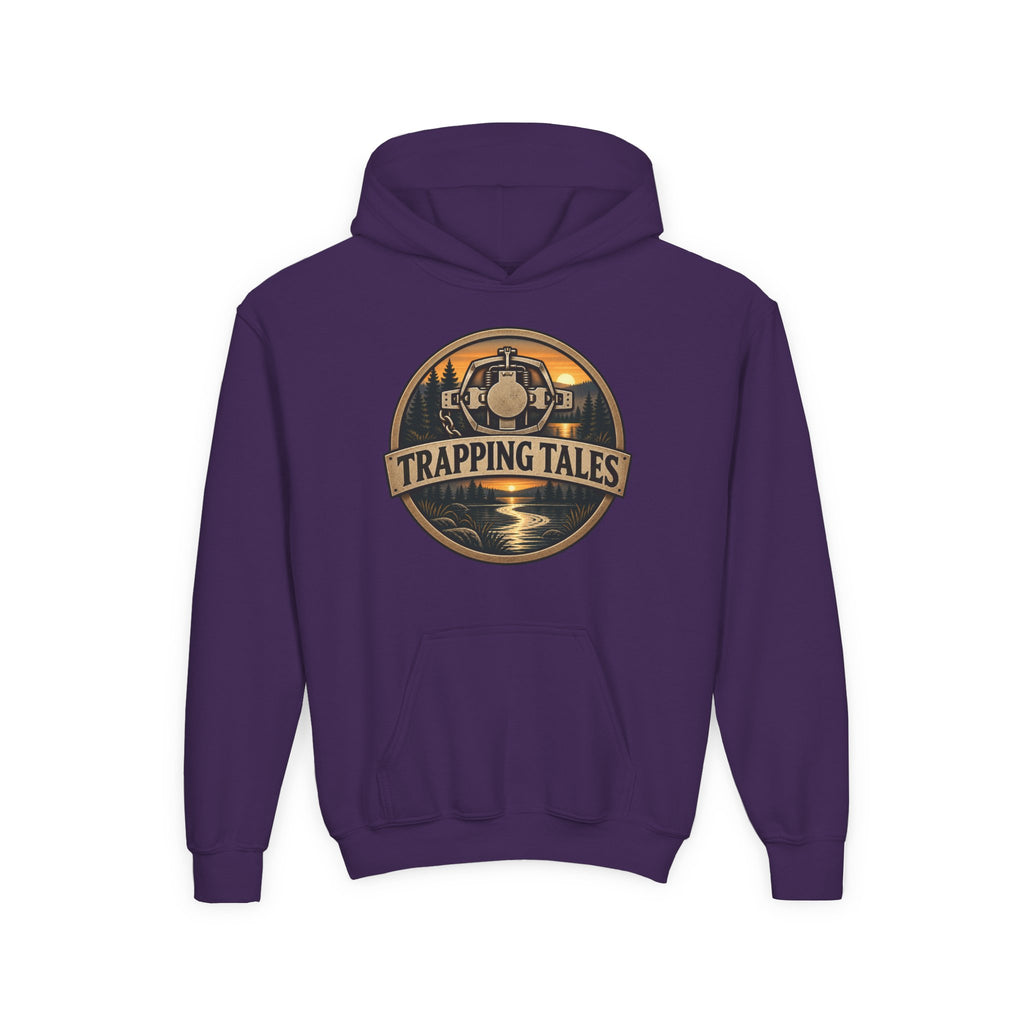 Trapping Tales “Adventure Starts Outside” Youth Hoodie
