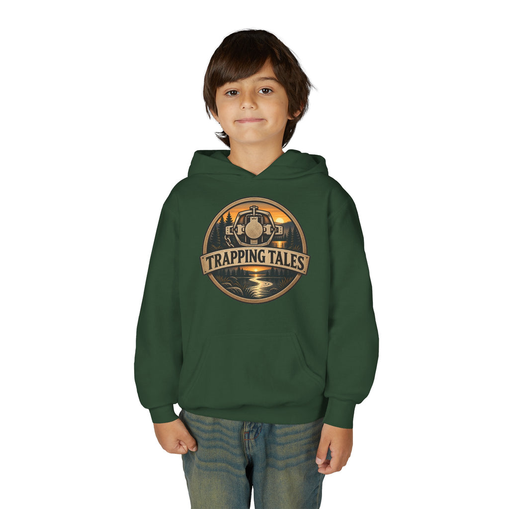 Trapping Tales “Adventure Starts Outside” Youth Hoodie
