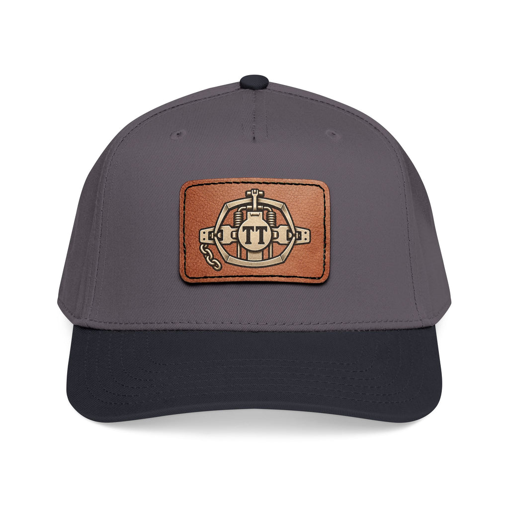 Leather Patch Baseball Cap