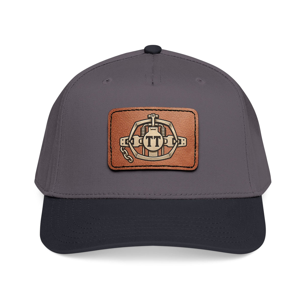 Leather Patch Baseball Cap