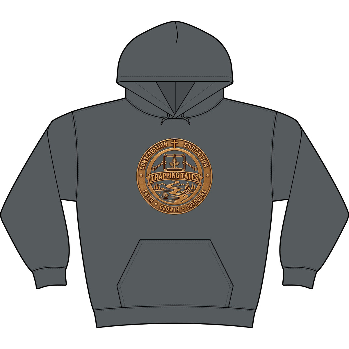 Sport-Wick CamoHex Fleece Hooded Pullover