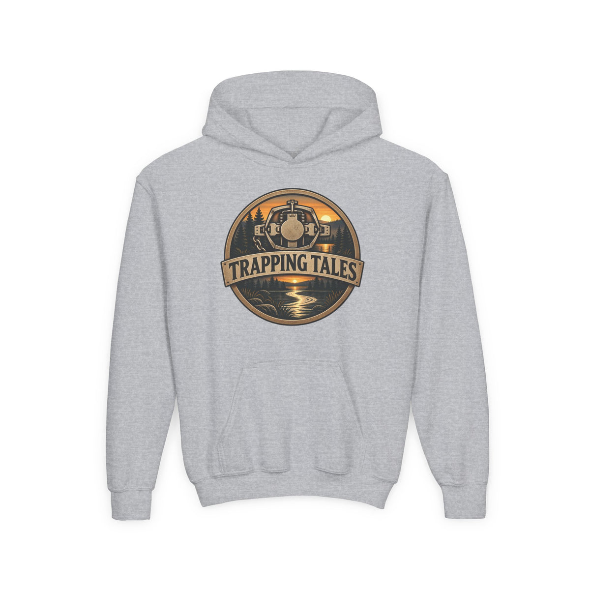 Trapping Tales “Adventure Starts Outside” Youth Hoodie