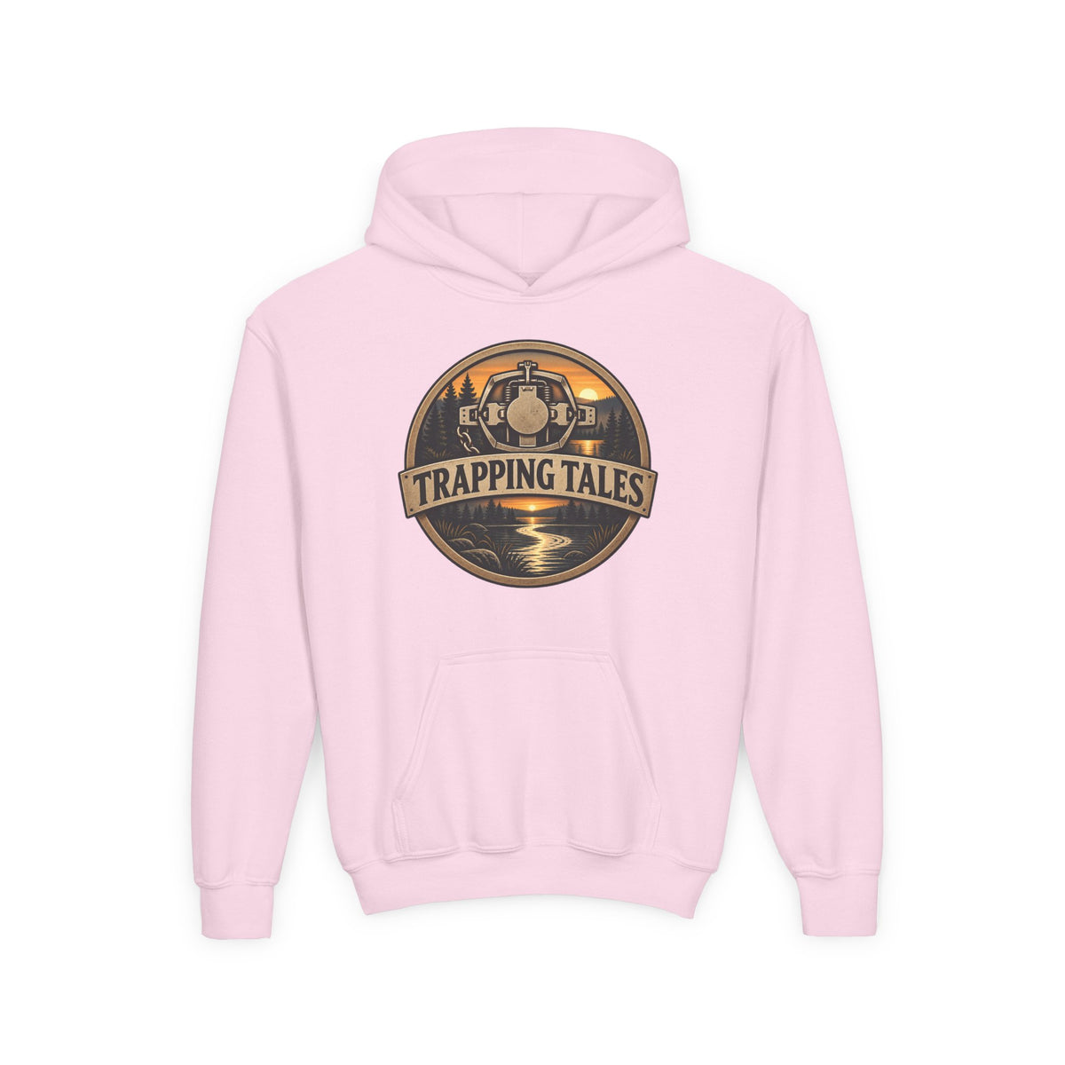 Trapping Tales “Adventure Starts Outside” Youth Hoodie