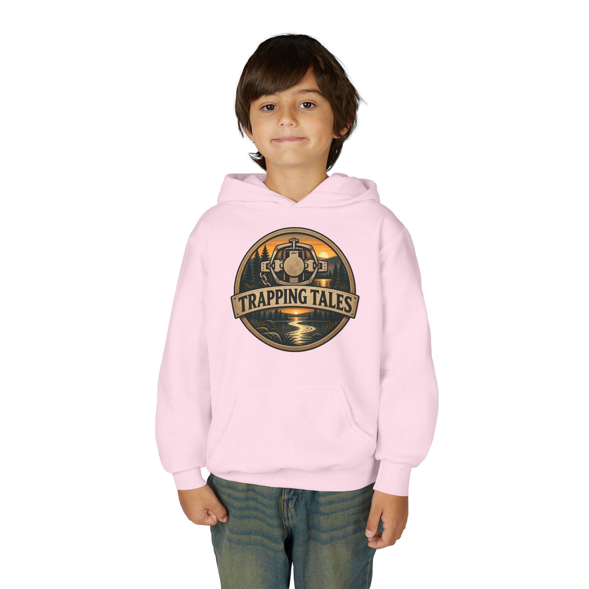 Trapping Tales “Adventure Starts Outside” Youth Hoodie