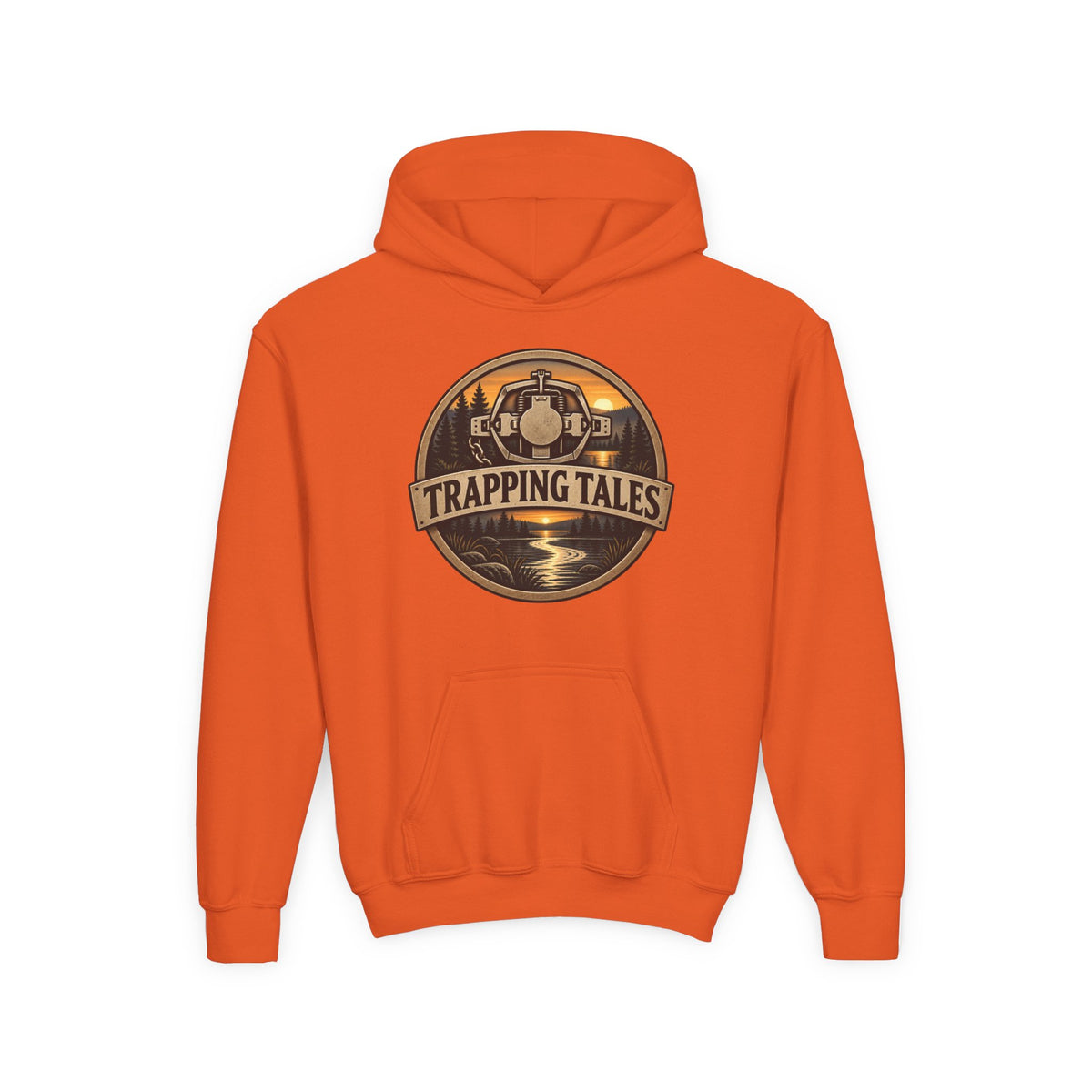 Trapping Tales “Adventure Starts Outside” Youth Hoodie