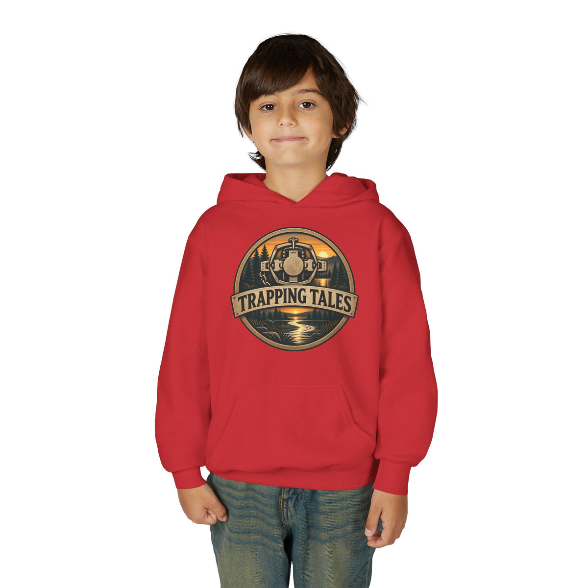 Trapping Tales “Adventure Starts Outside” Youth Hoodie