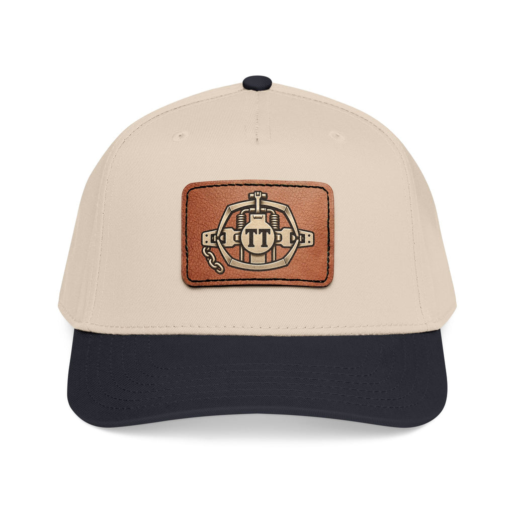 Leather Patch Baseball Cap