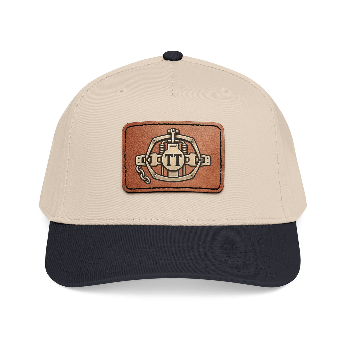 Leather Patch Baseball Cap