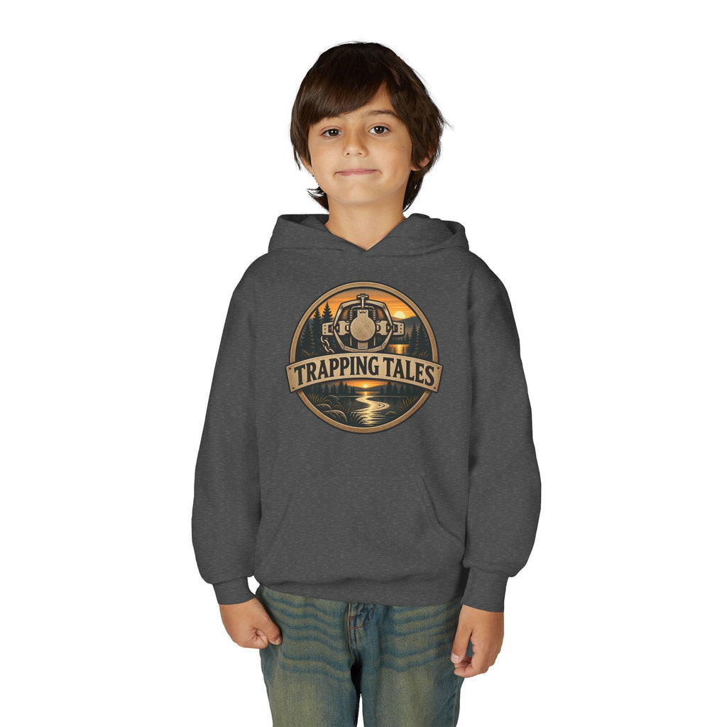 Trapping Tales “Adventure Starts Outside” Youth Hoodie