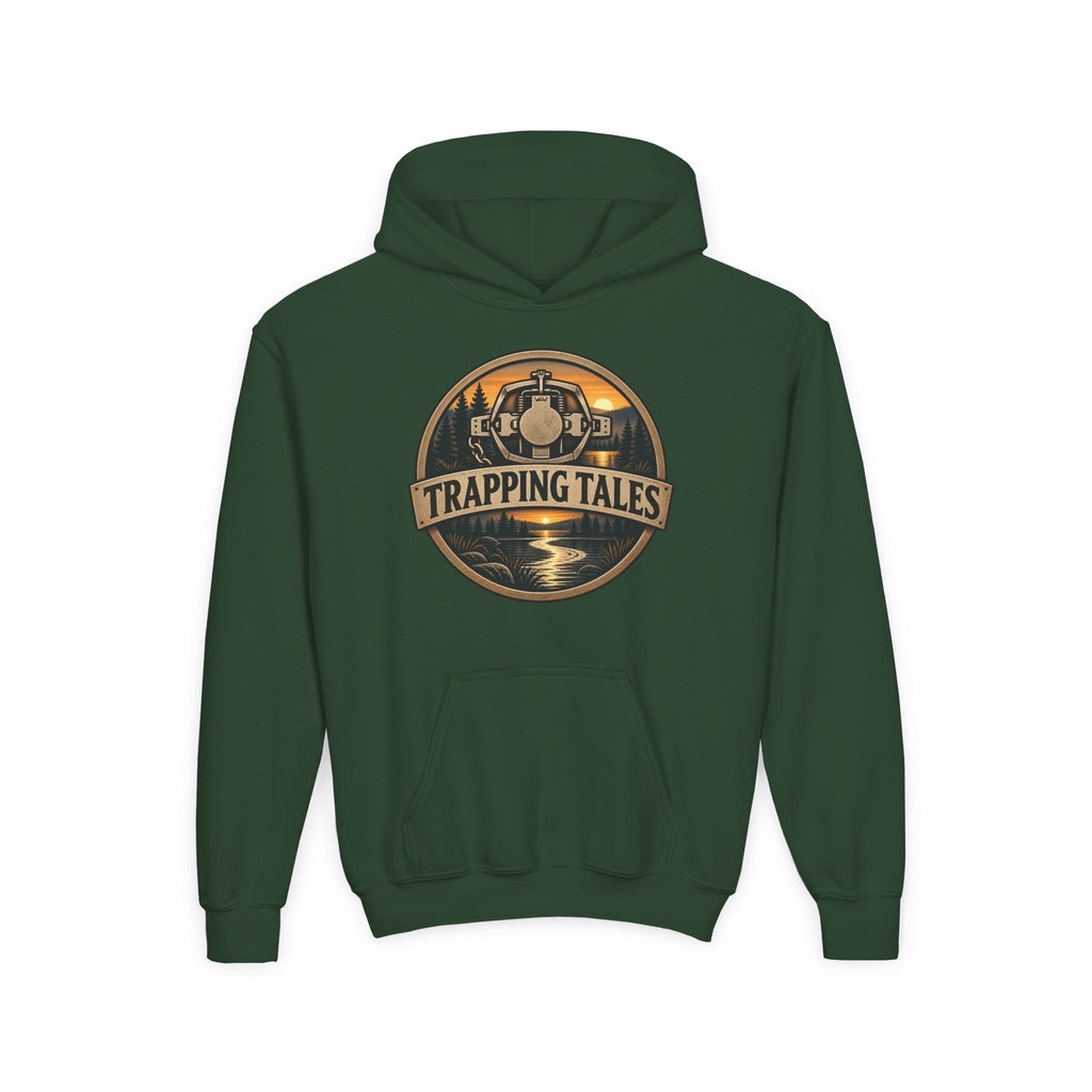Trapping Tales “Adventure Starts Outside” Youth Hoodie