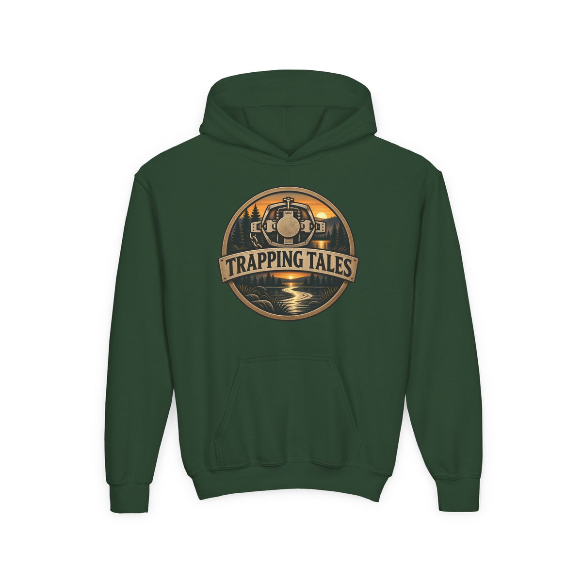 Trapping Tales “Adventure Starts Outside” Youth Hoodie