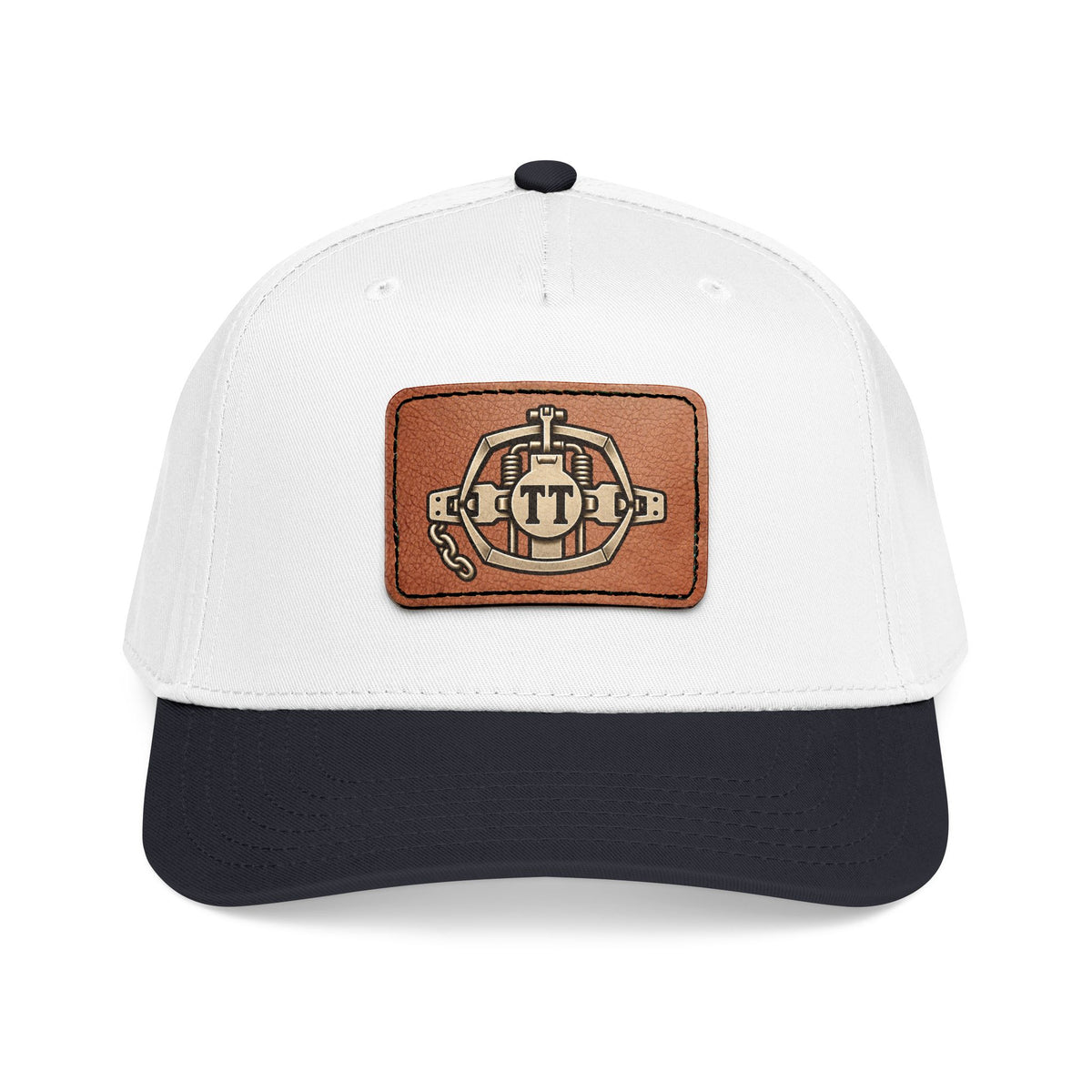 Leather Patch Baseball Cap