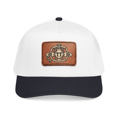 Leather Patch Baseball Cap