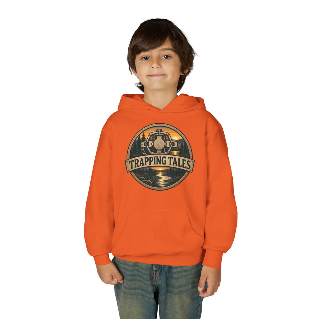 Trapping Tales “Adventure Starts Outside” Youth Hoodie