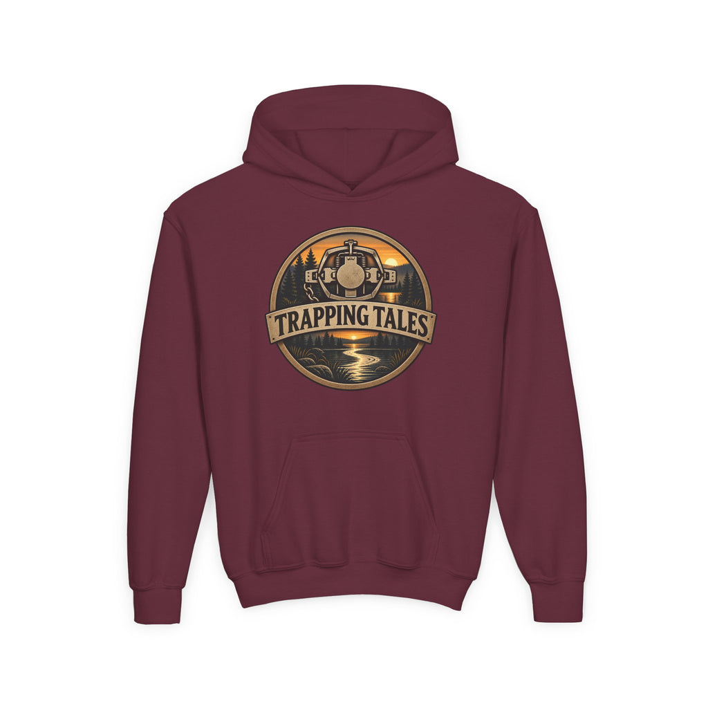 Trapping Tales “Adventure Starts Outside” Youth Hoodie