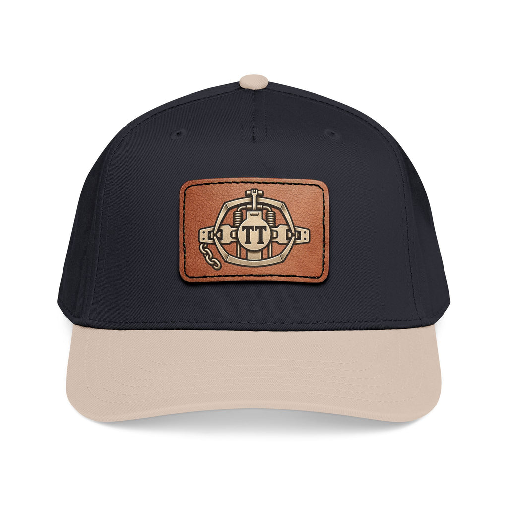 Leather Patch Baseball Cap