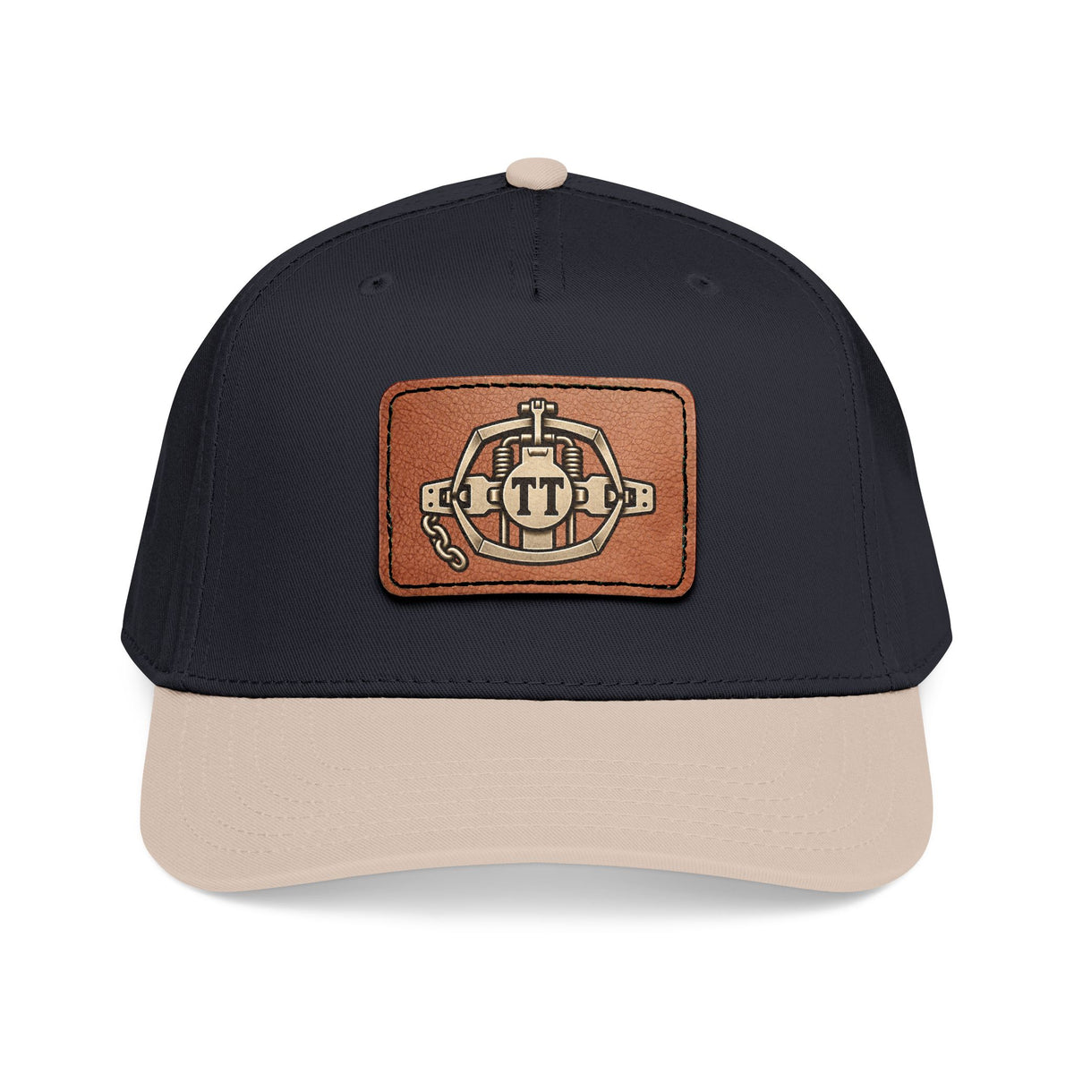 Leather Patch Baseball Cap