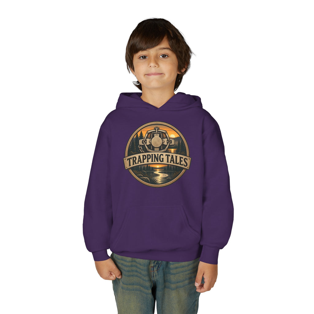 Trapping Tales “Adventure Starts Outside” Youth Hoodie