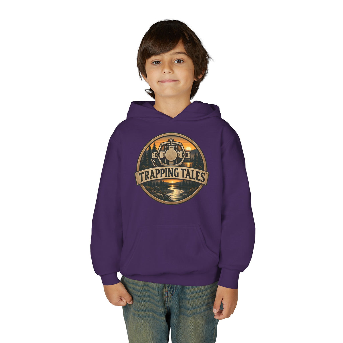 Trapping Tales “Adventure Starts Outside” Youth Hoodie