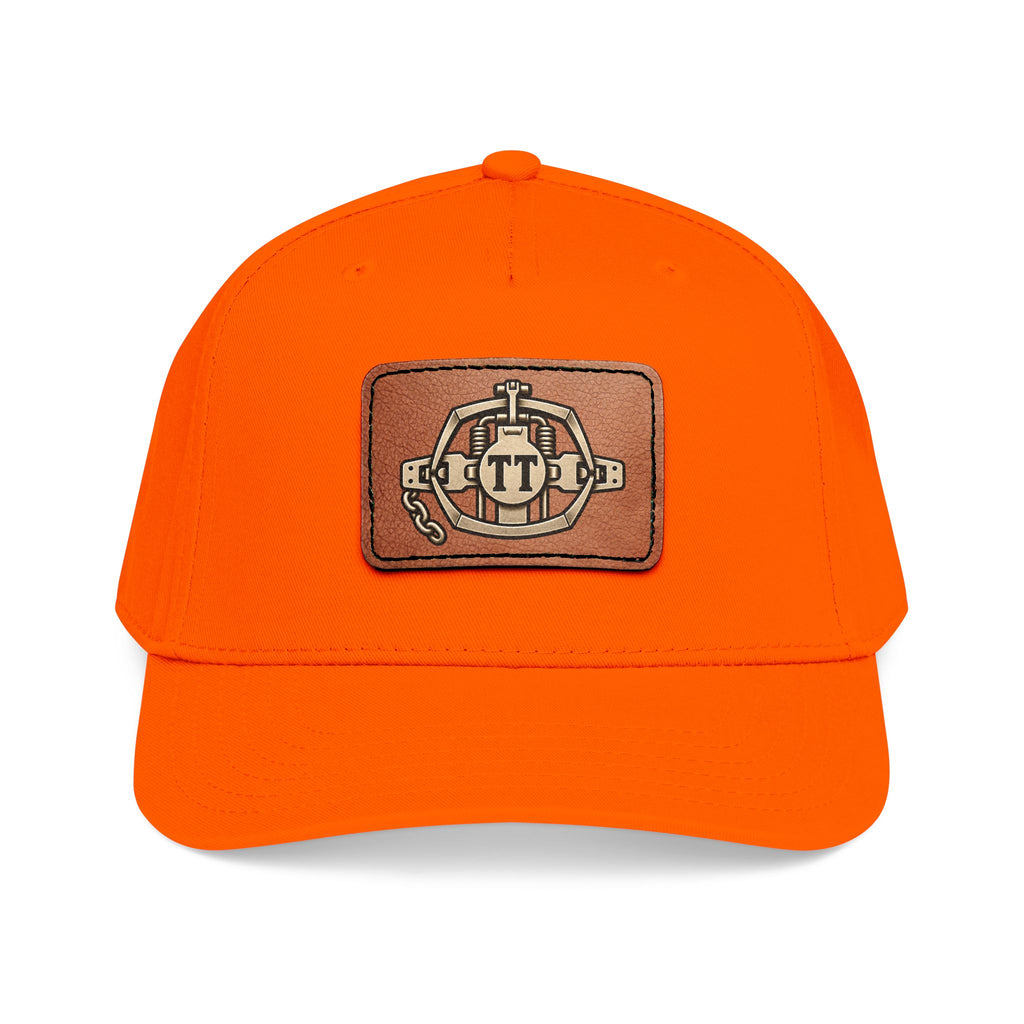 Leather Patch Baseball Cap