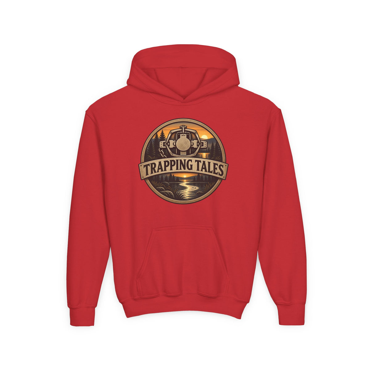 Trapping Tales “Adventure Starts Outside” Youth Hoodie