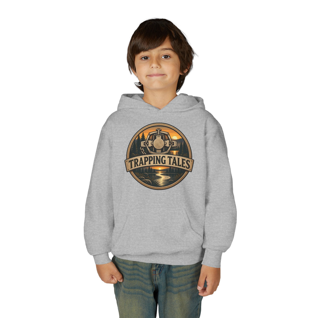 Trapping Tales “Adventure Starts Outside” Youth Hoodie