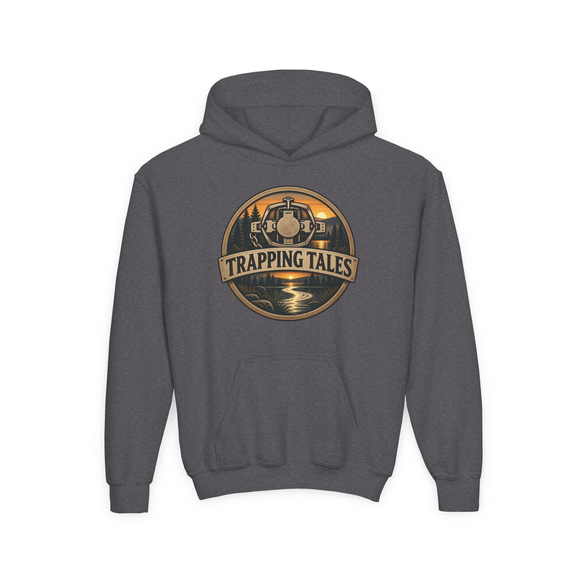 Trapping Tales “Adventure Starts Outside” Youth Hoodie