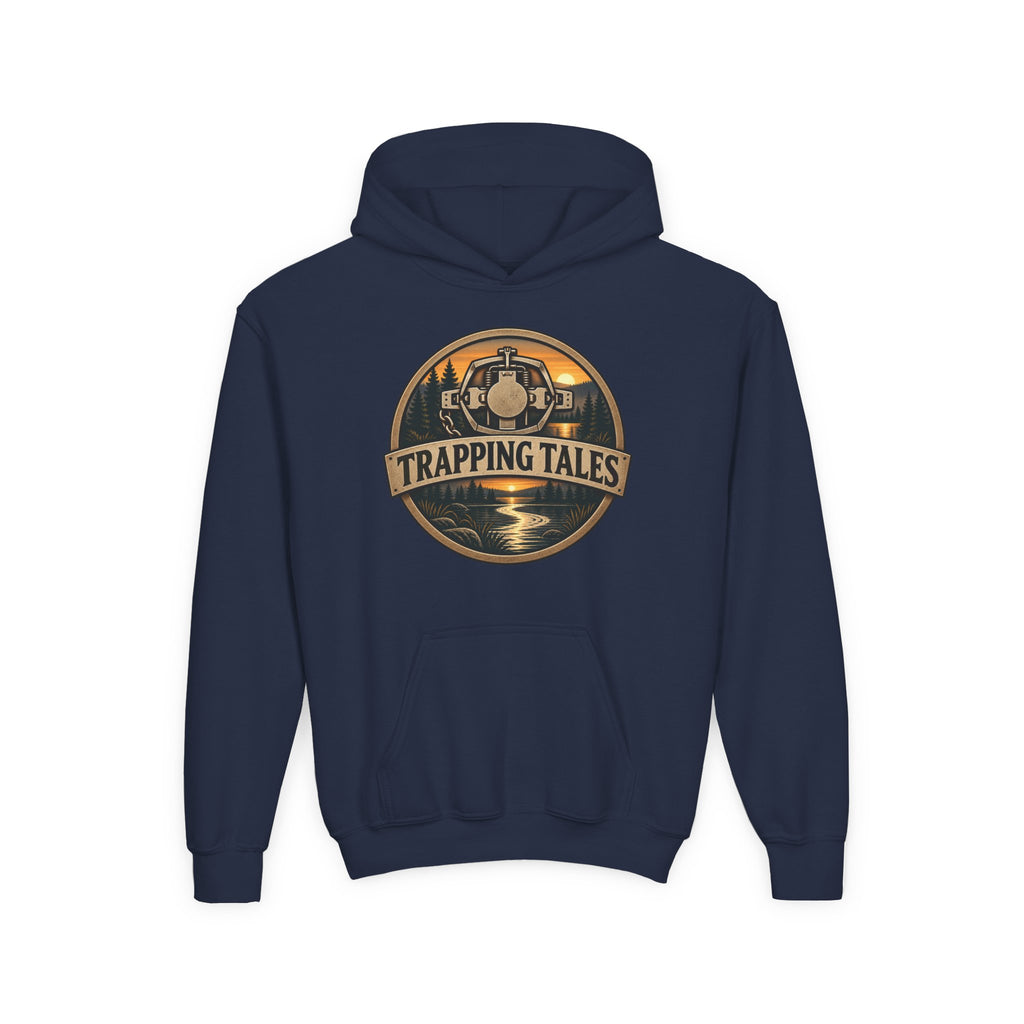 Trapping Tales “Adventure Starts Outside” Youth Hoodie