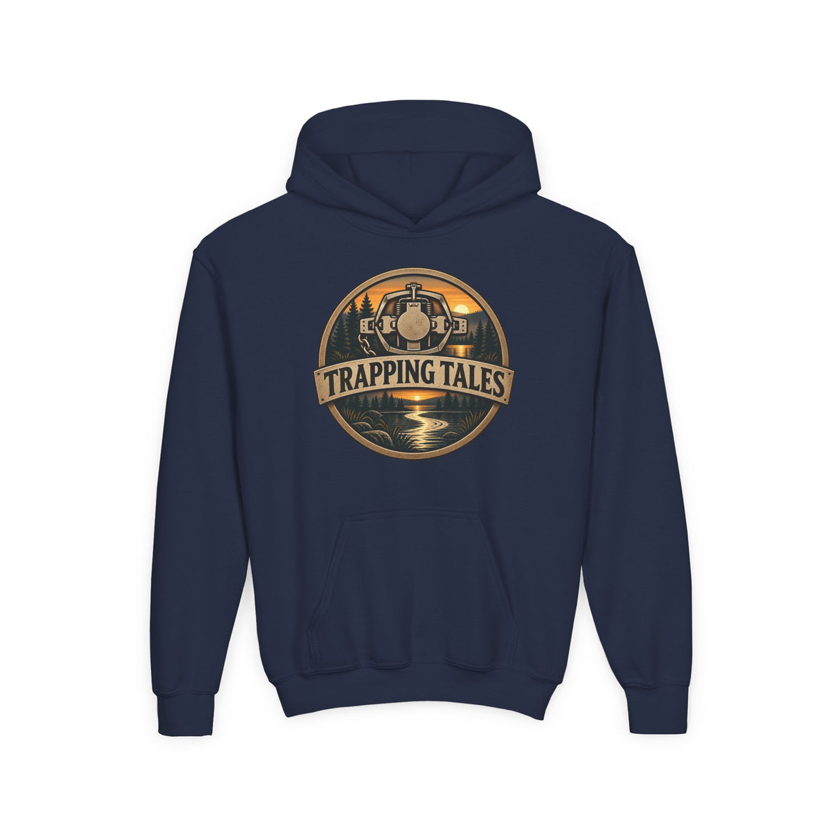 Trapping Tales “Adventure Starts Outside” Youth Hoodie